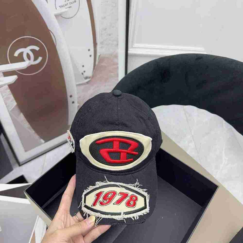 Diesel 1978 Distressed Patch Baseball Cap